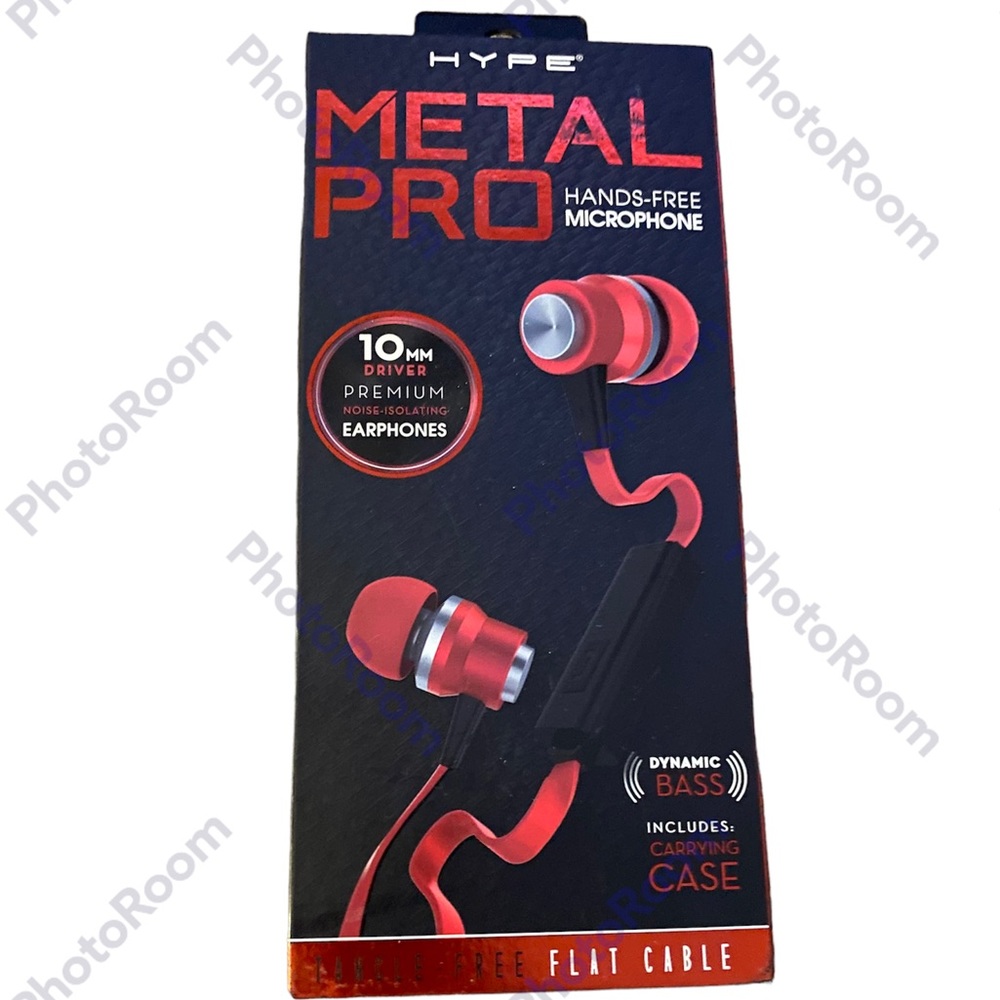 Hypemetal pro earphones new